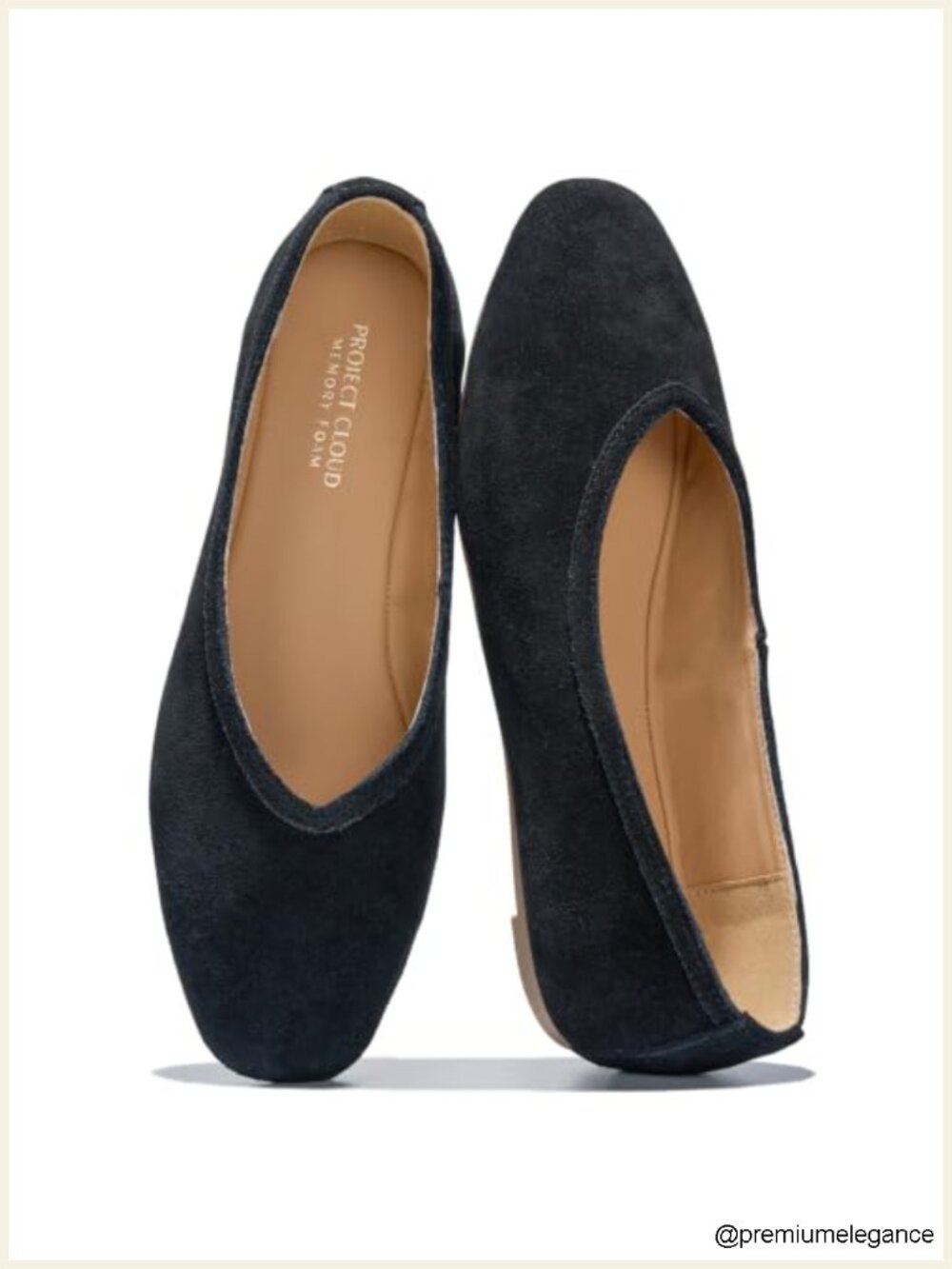 Genuine Leather Ballet Flats for Women Comfortable Slip-On Shoes